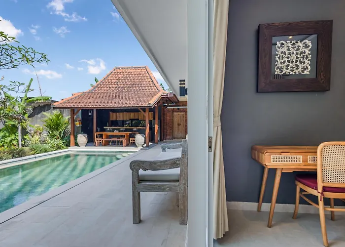 Villa New 4 Bedroom Surrounded By Jungle And Ricefields Ubud